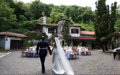 The magic of filming a wedding at Sorg Villa